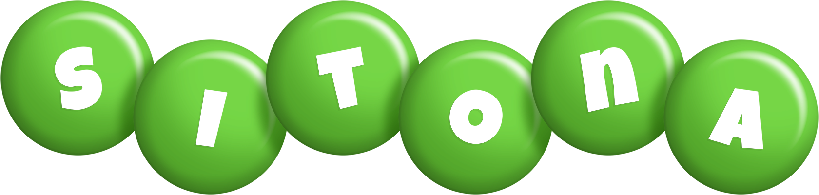 Sitona candy-green logo