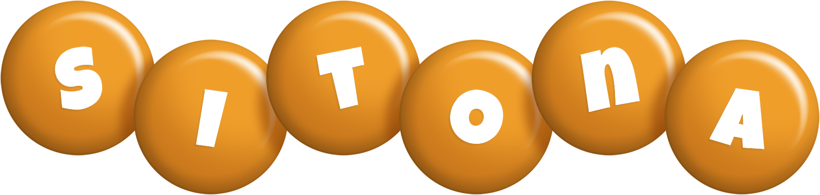 Sitona candy-orange logo