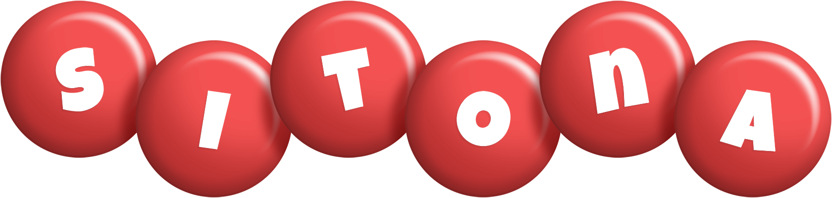 Sitona candy-red logo