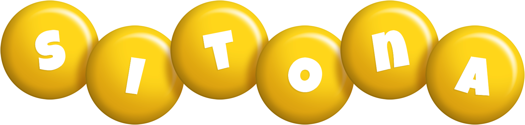 Sitona candy-yellow logo