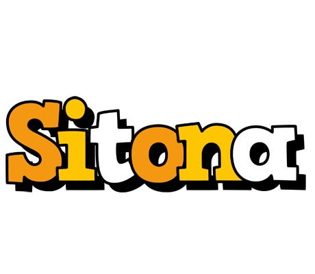 Sitona cartoon logo