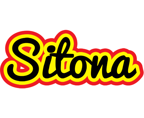 Sitona flaming logo