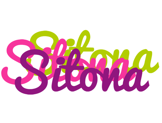 Sitona flowers logo