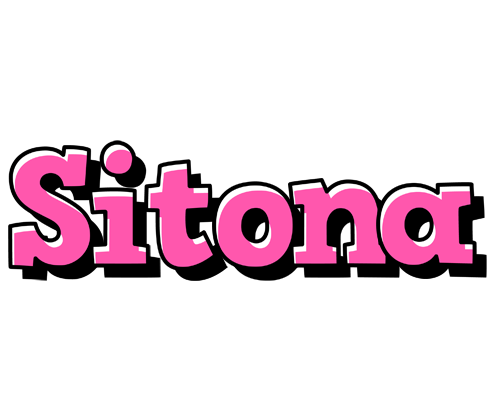 Sitona girlish logo