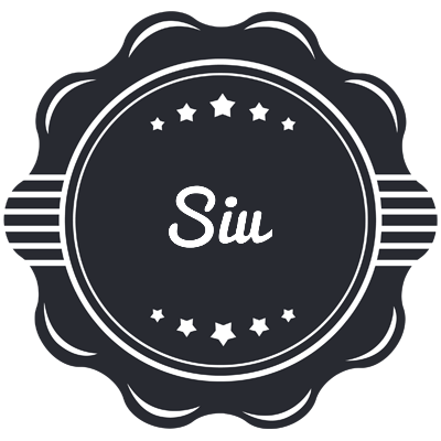 Siu badge logo