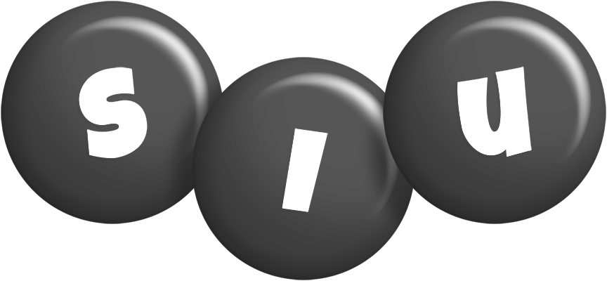 Siu candy-black logo