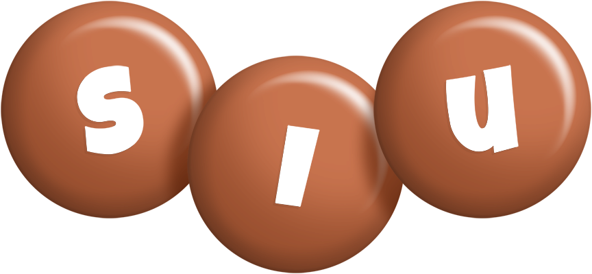 Siu candy-brown logo