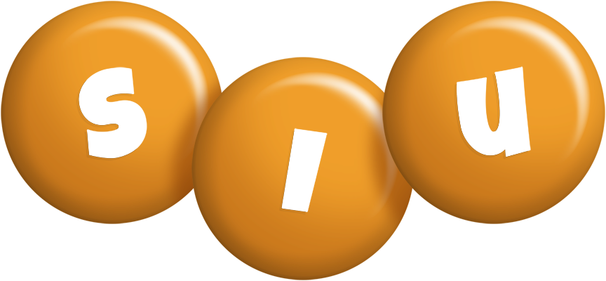 Siu candy-orange logo