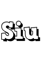 Siu snowing logo