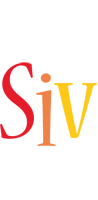 Siv birthday logo