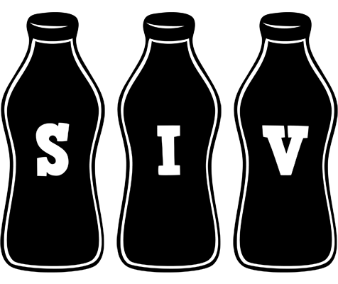 Siv bottle logo