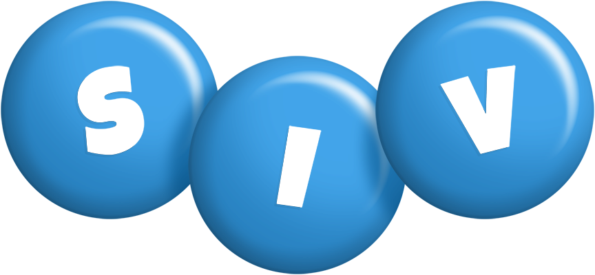 Siv candy-blue logo