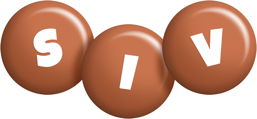 Siv candy-brown logo