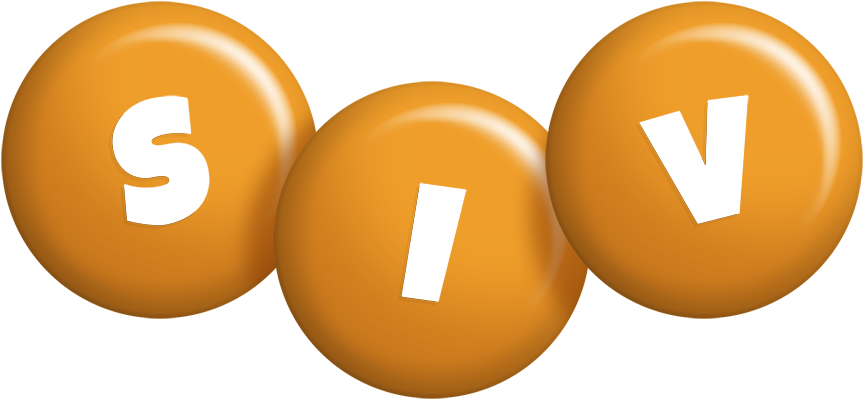 Siv candy-orange logo