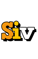 Siv cartoon logo