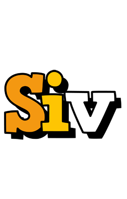 Siv cartoon logo