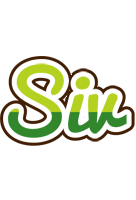 Siv golfing logo