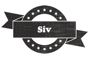 Siv grunge logo