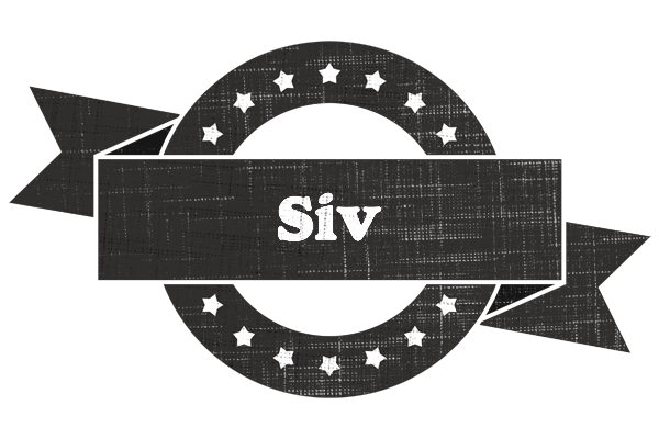 Siv grunge logo