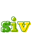 Siv juice logo