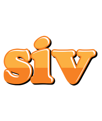 Siv orange logo