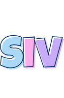 Siv pastel logo