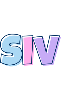 Siv pastel logo