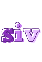 Siv sensual logo