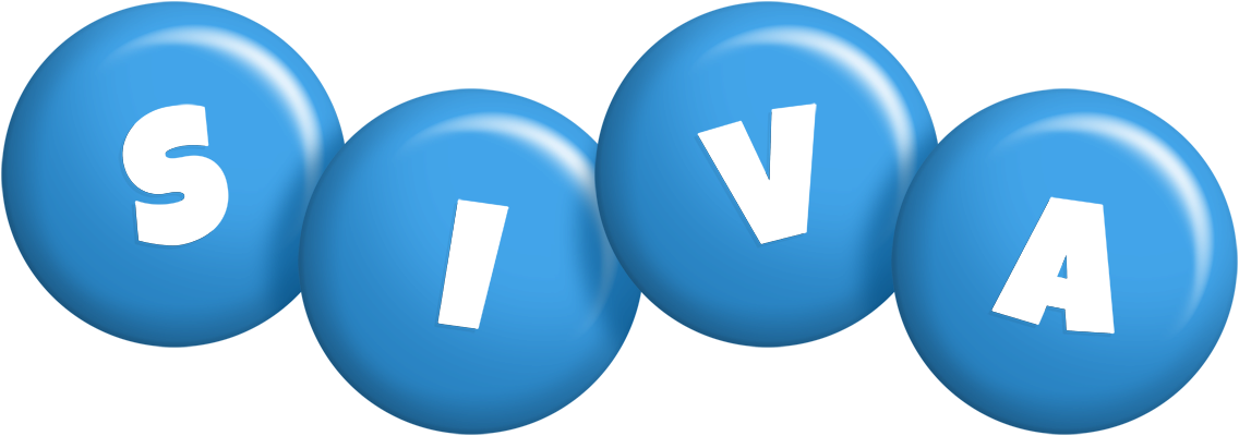 Siva candy-blue logo