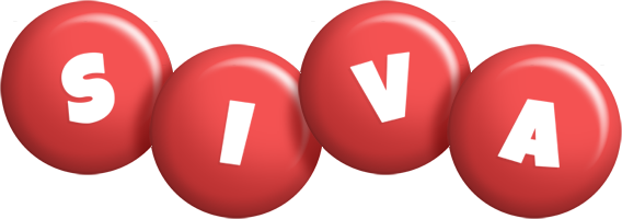 Siva candy-red logo