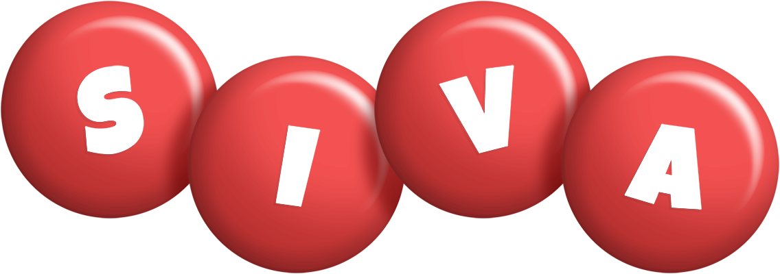 Siva candy-red logo