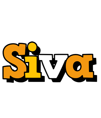 Siva cartoon logo