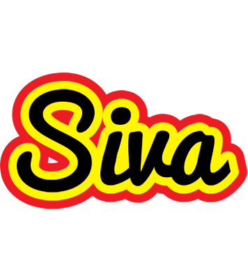 Siva flaming logo
