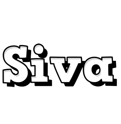 Siva snowing logo