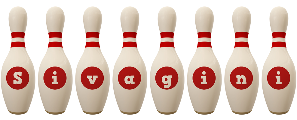 Sivagini bowling-pin logo