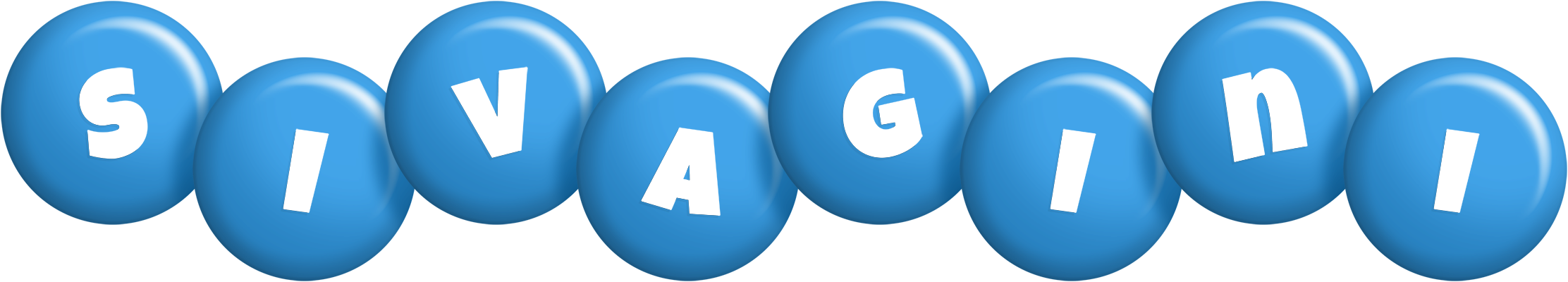 Sivagini candy-blue logo