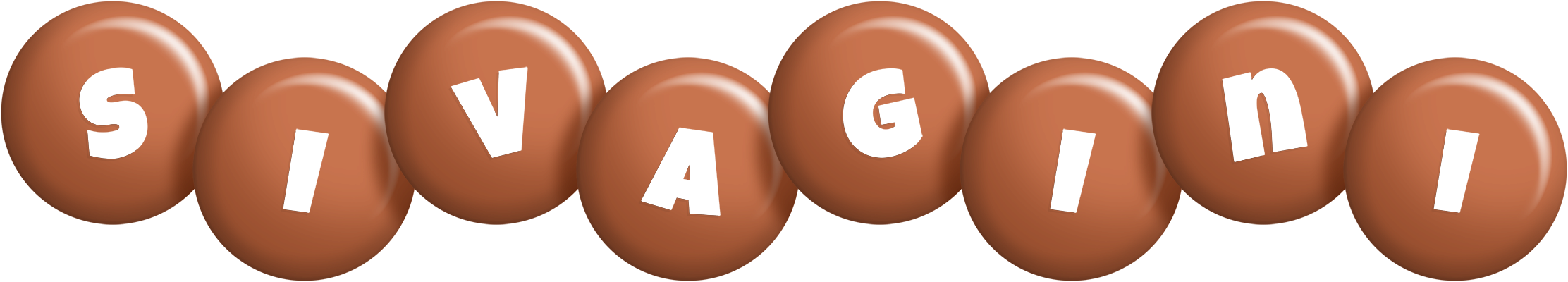 Sivagini candy-brown logo