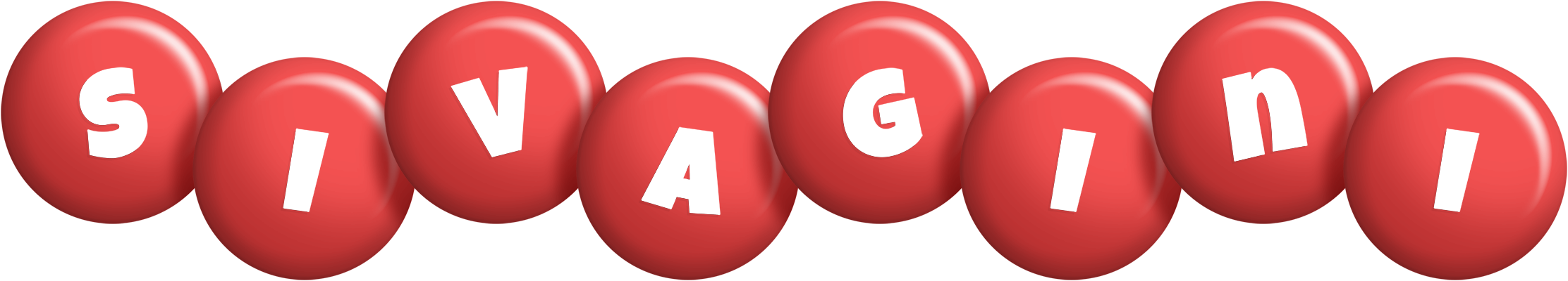 Sivagini candy-red logo