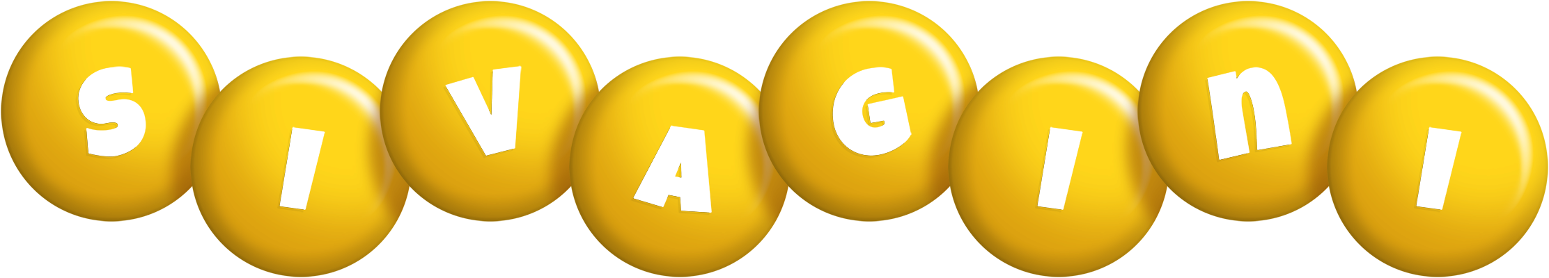 Sivagini candy-yellow logo