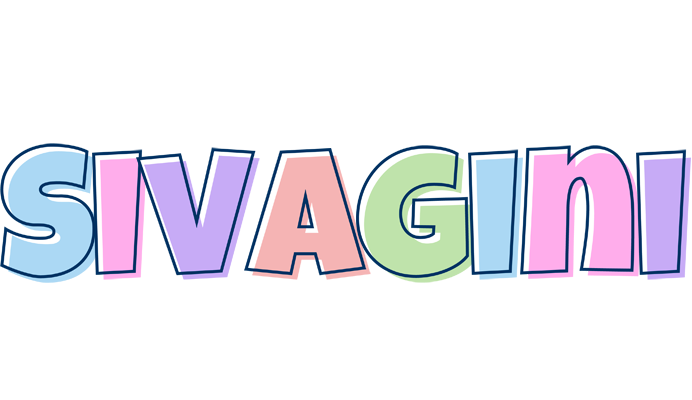 Sivagini pastel logo