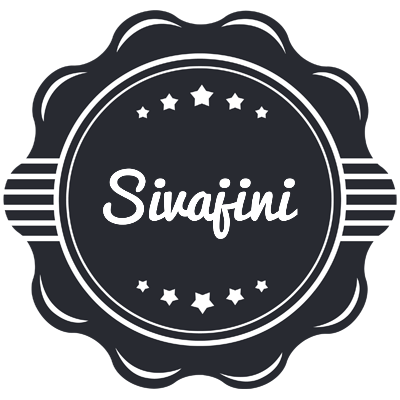 Sivajini badge logo
