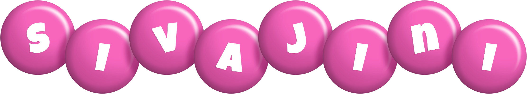 Sivajini candy-pink logo
