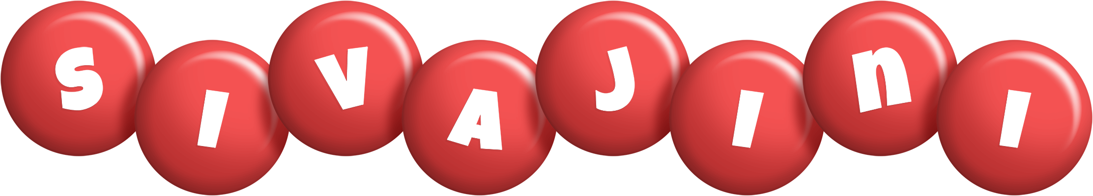 Sivajini candy-red logo