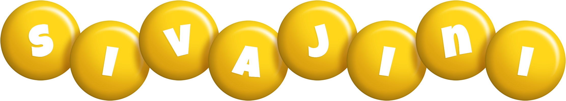 Sivajini candy-yellow logo
