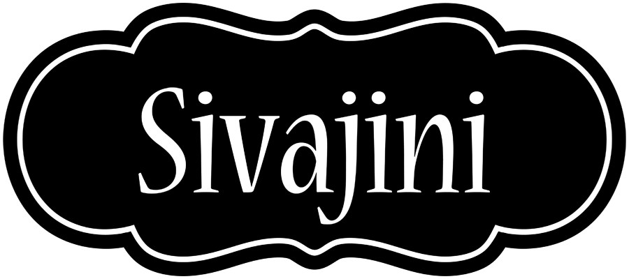 Sivajini welcome logo