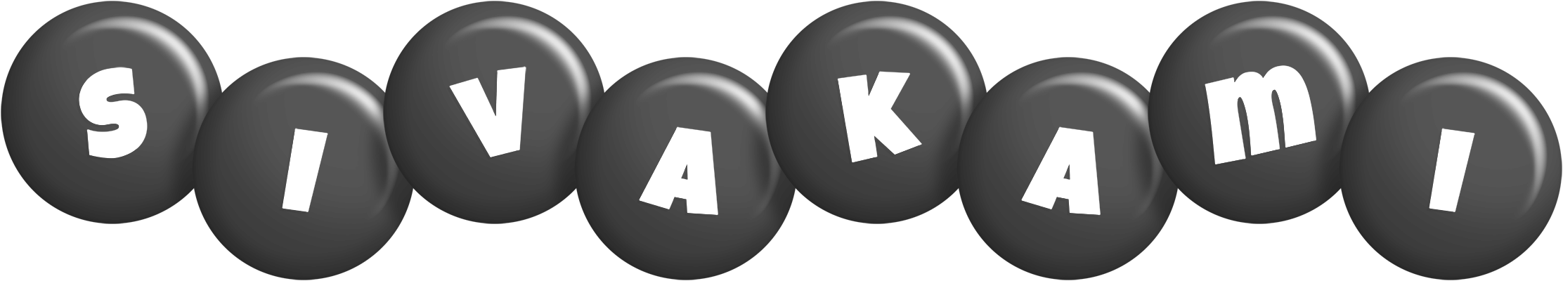 Sivakami candy-black logo