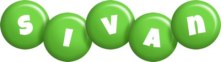 Sivan candy-green logo