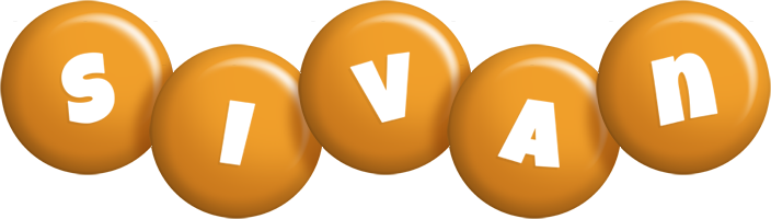 Sivan candy-orange logo