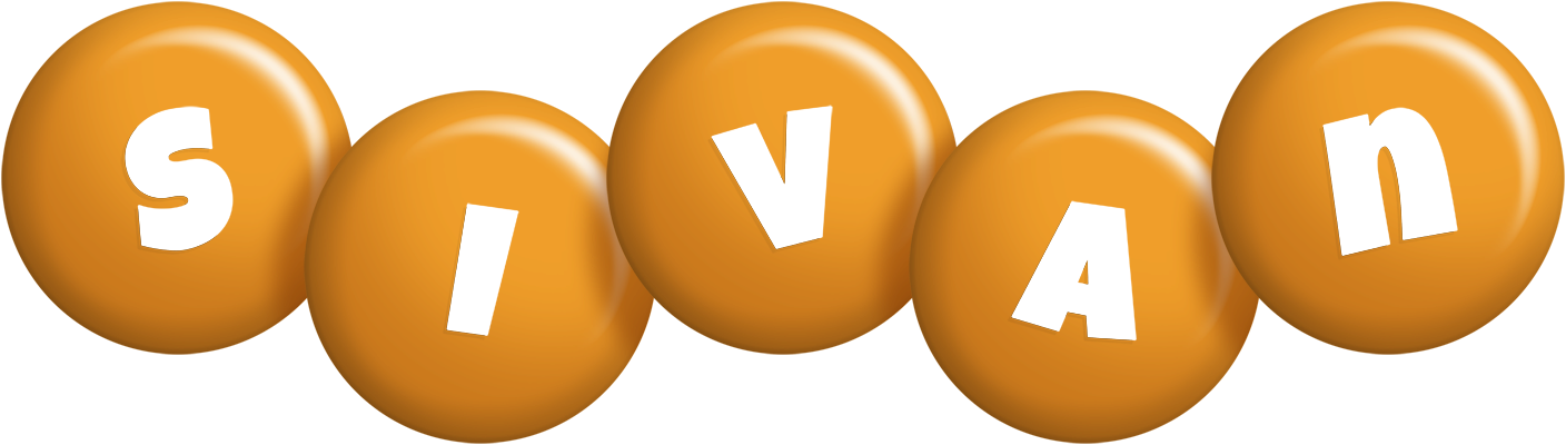Sivan candy-orange logo