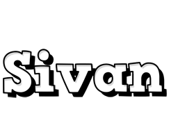 Sivan snowing logo